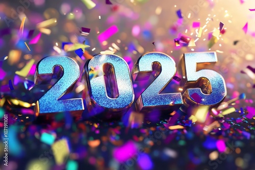 2025 Glittering New Year's ...