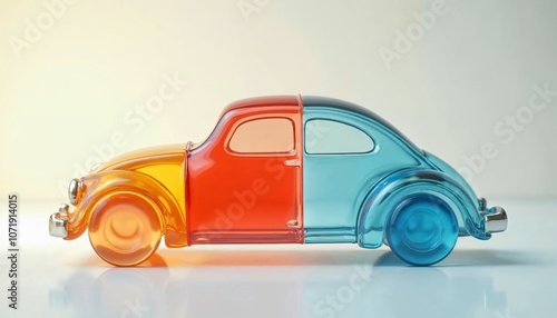 Multicolored Glass Materials Transforming Vehicle Aesthetics