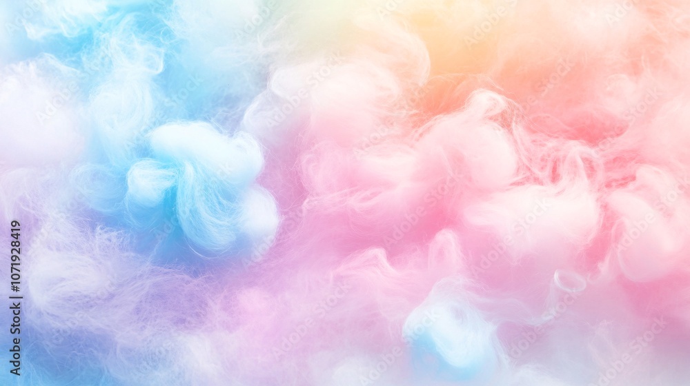 34.Abstract depiction of cotton candy in soft pastel colors, with gentle, swirling patterns that create a light and airy background perfect for a dreamy visual experience 34.Abstract depiction of cotton candy in soft pastel colors, with gentle, swirling patterns that create a light and airy background perfect for a dreamy visual experience