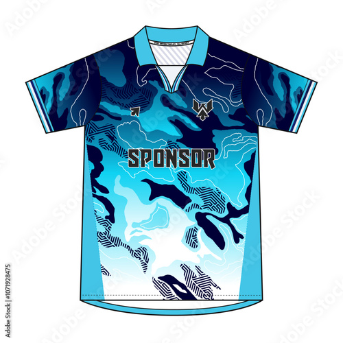 Jersey design full sublimation editable super premium design