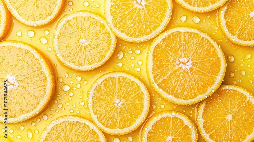 Freshly sliced oranges create a vibrant and refreshing citrus display for summer recipes Freshly sliced oranges create a vibrant and refreshing citrus display for summer recipes