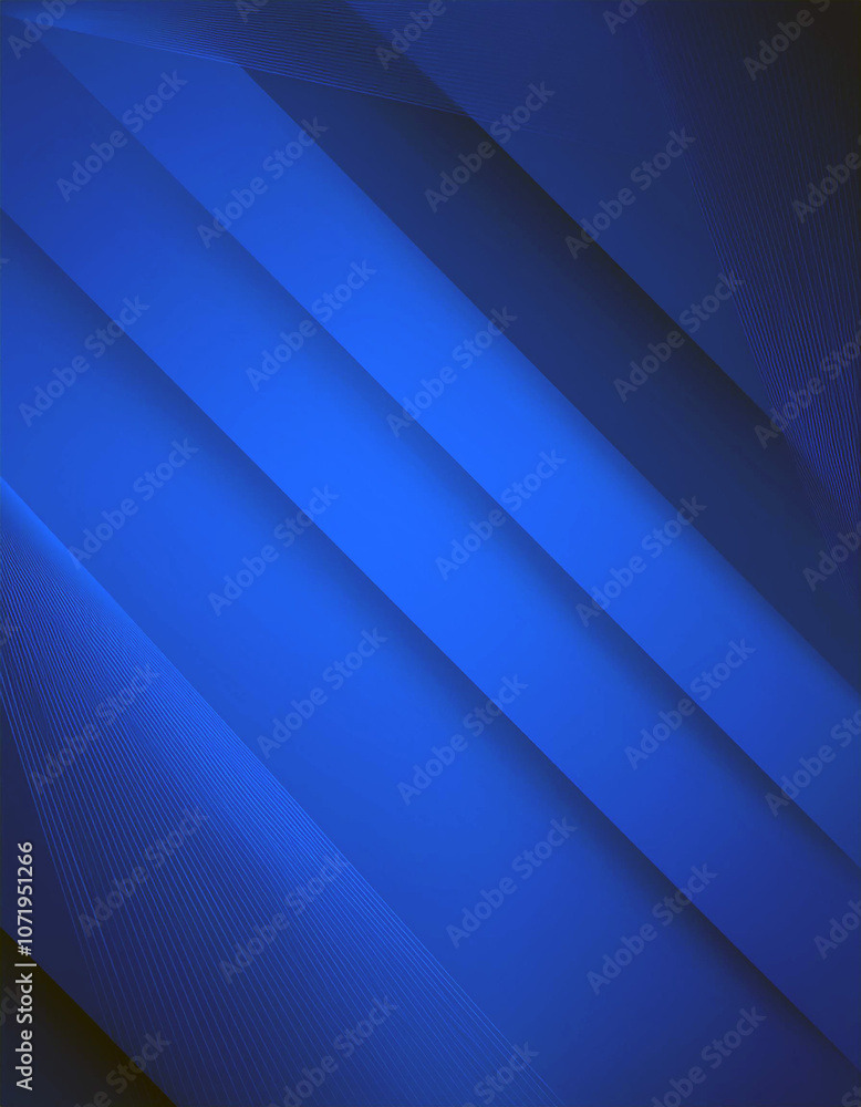 Obraz premium Abstract Blue Diagonal Lines Background