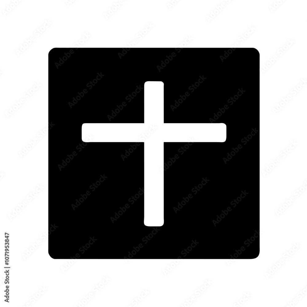 Obraz premium Jesus Cross Icon