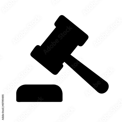 Judge Hammer Icon