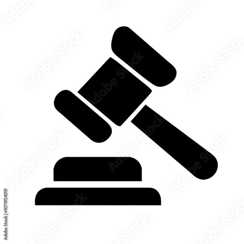 Judge Hammer Icon