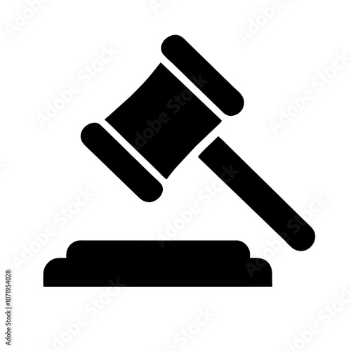 Judge Hammer Icon