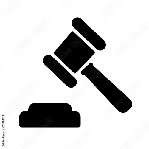 Judge Hammer Icon