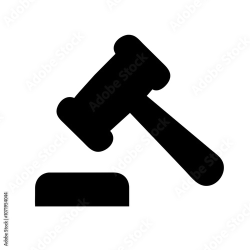 Judge Hammer Icon