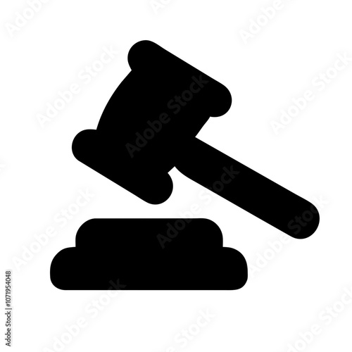 Judge Hammer Icon