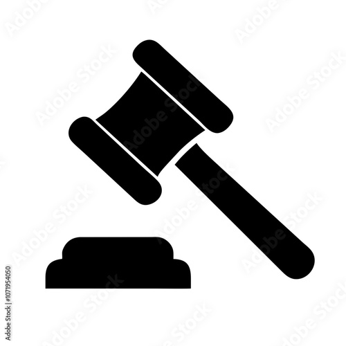 Judge Hammer Icon