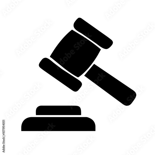 Judge Hammer Icon