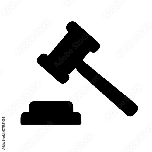 Judge Hammer Icon