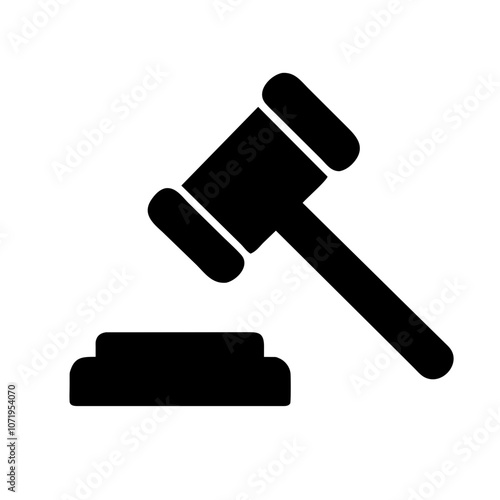 Judge Hammer Icon