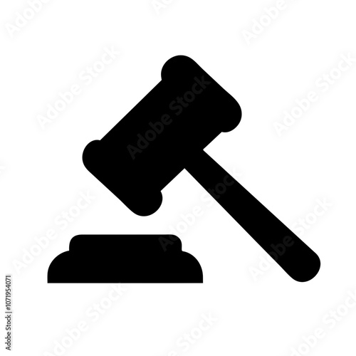 Judge Hammer Icon