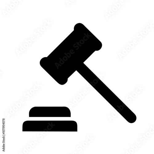 Judge Hammer Icon