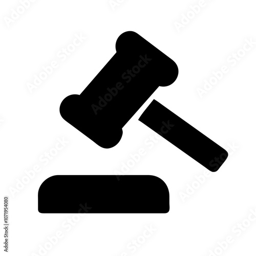 Judge Hammer Icon
