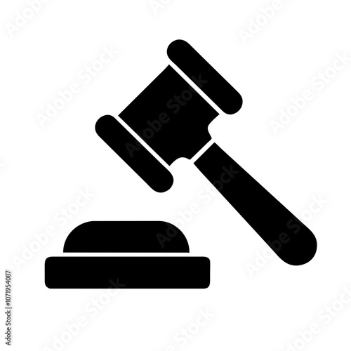 Judge Hammer Icon