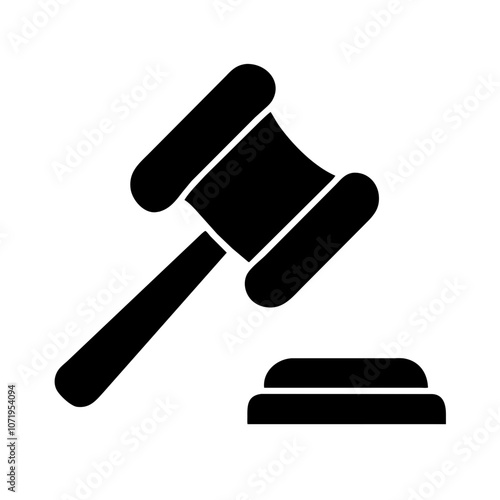 Judge Hammer Icon