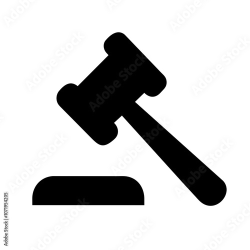 Judge Hammer Icon