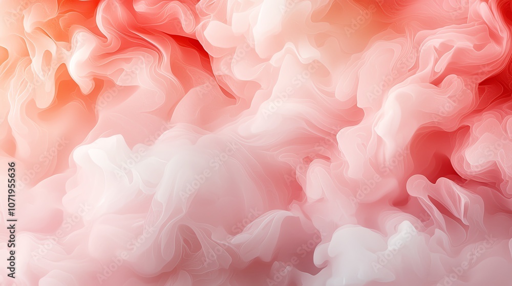 Abstract pastel ink cloud swirling in water Abstract pastel ink cloud swirling in water