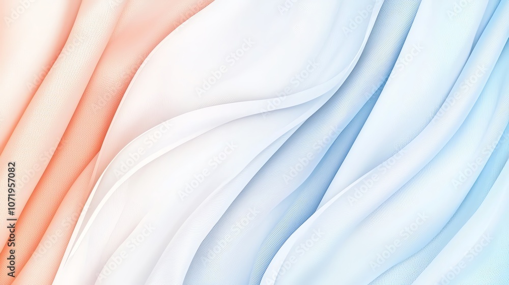 Obraz premium Abstract flowing pastel gradient background