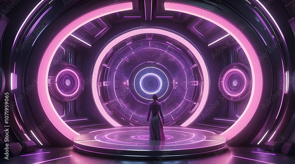 Obraz premium HiTechBackgrounds, FuturisticDesigns, DigitalTechVisuals, ModernTechGraphics 