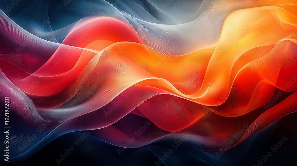 abstract background with glowing lines generative ai abstract background with glowing lines generative ai