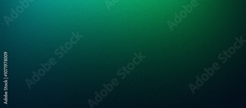 Green blue black grainy dark color gradient background abstract noise texture glowing vibrant cover header poster design