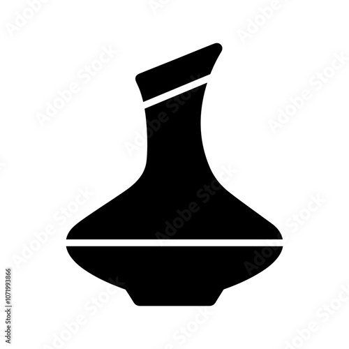 Wine Decanter Vector Icon