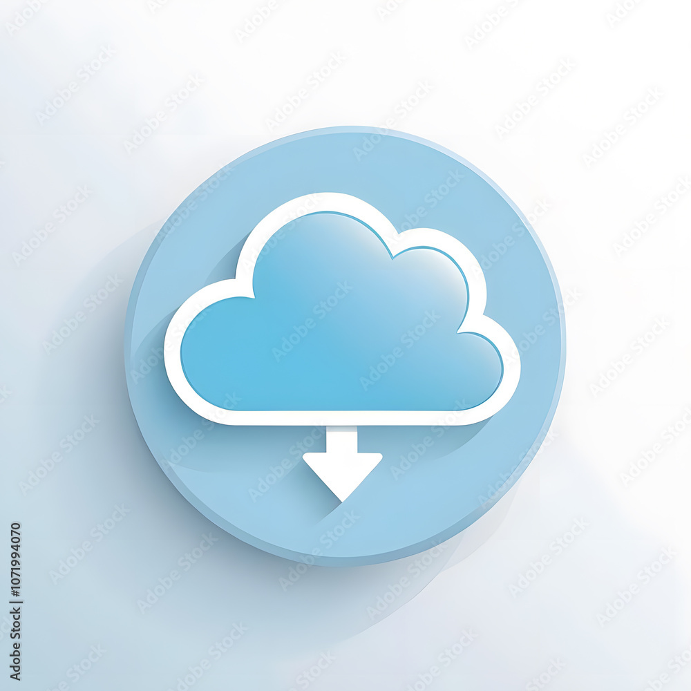 cloud computing icon cloud computing icon
