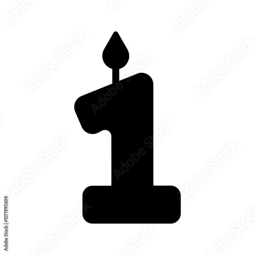 Age Number Vector Icon