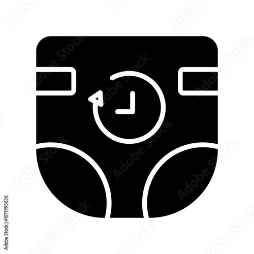 Diaper Duty Vector Icon