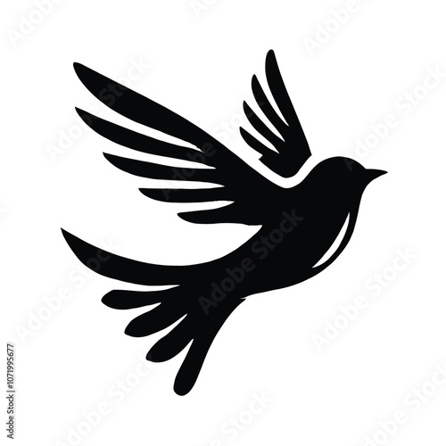 Flying Bird Silhouette