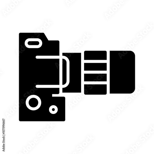 DSLR Essentials Vector Icon