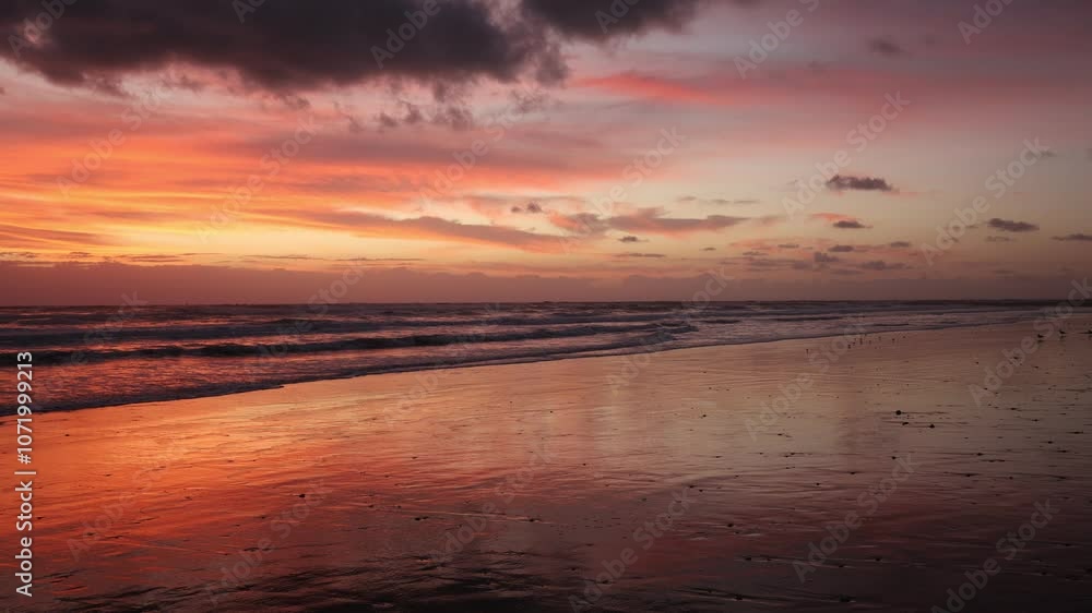 Sunrise on the Texas coast at South Padre Island USA Sunrise on the Texas coast at South Padre Island USA