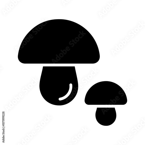Mushroom Vector Icon