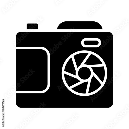 Camera Lenses Vector Icon