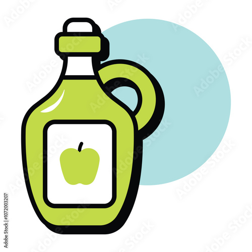 Vector Thanksgiving Circle Color Outline Icon Pack