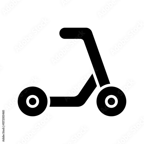 Kick Scooter Vector Icon