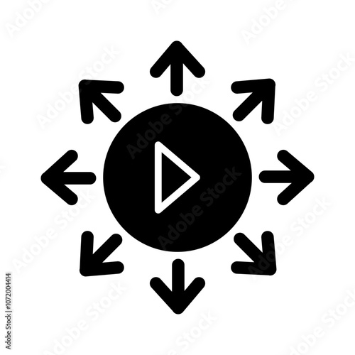 Viral Content Vector Icon