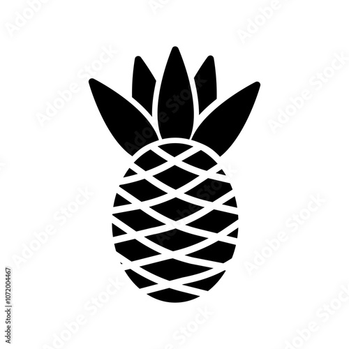 Pineapple Vector Icon