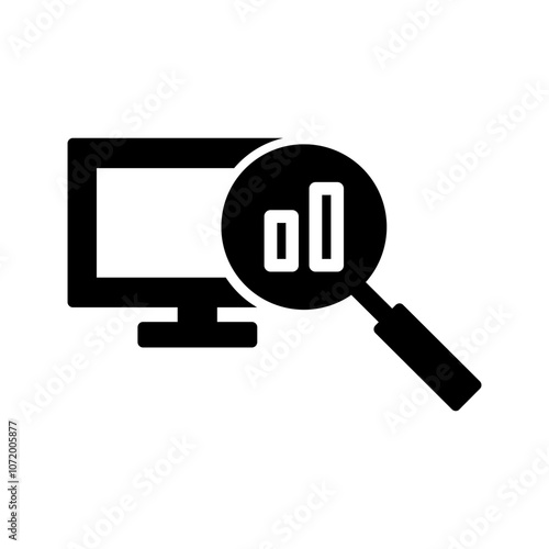 Data Research Vector Icon