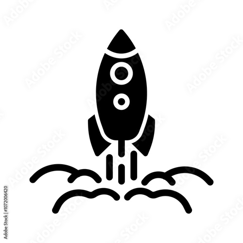 Rocket Vector Icon