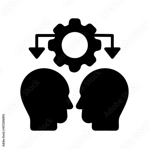 Conflict Management Vector Icon