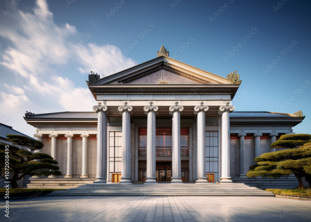 Obraz premium 銀行のイメージ