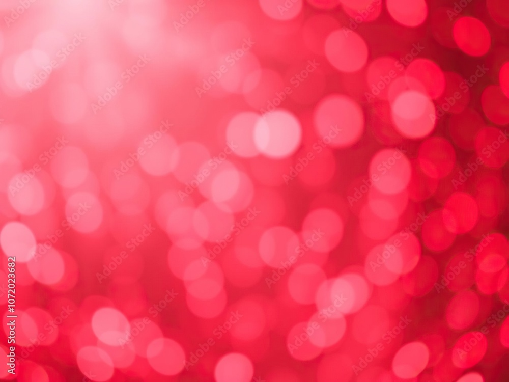 Abstract red bokeh snowflakes backdrop with soft focus and glowing lights, background, decoration, beautiful Abstract red bokeh snowflakes backdrop with soft focus and glowing lights, background, decoration, beautiful