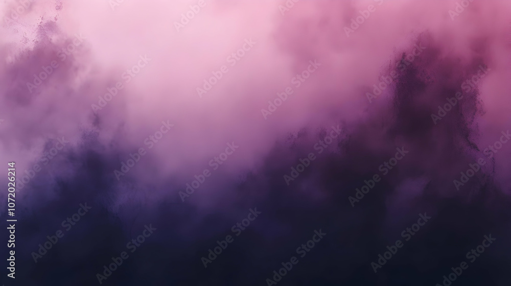 Naklejka premium Abstract Purple and Pink Watercolor Background with Gradient Texture