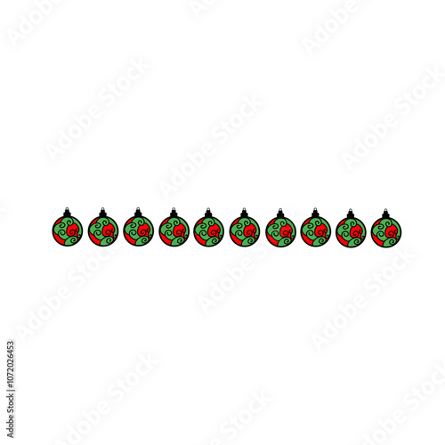 Christmas Divider Decoration