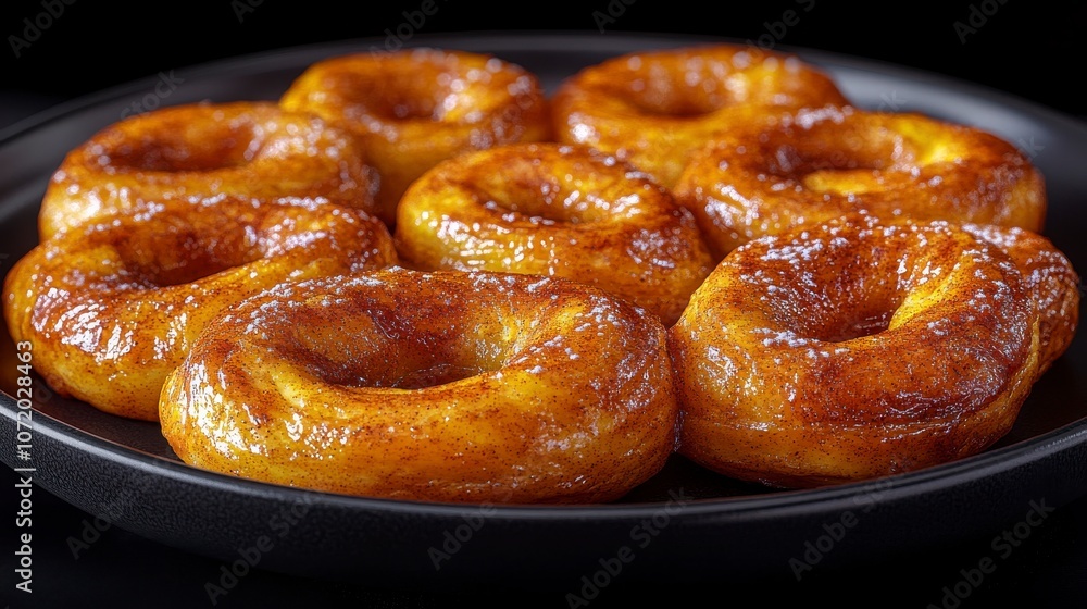 Golden Cinnamon Sugar Donuts Golden Cinnamon Sugar Donuts