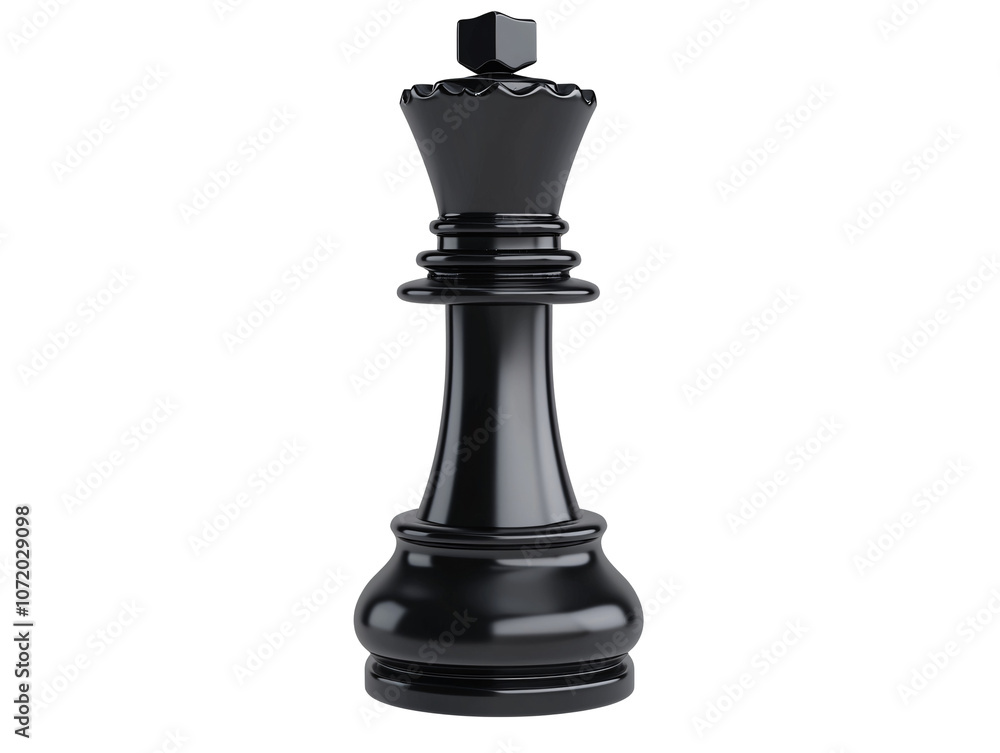 a black chess piece with a hexagon on top a black chess piece with a hexagon on top